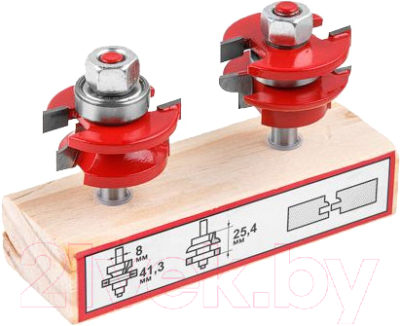 Набор фрез Wortex 0318095 - фото