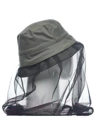 Накомарник для охоты и рыбалки Huntsman Трансформер Хаки Cotton