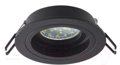 Точечный светильник ЭРА KL84 BK / Б0054347 - фото