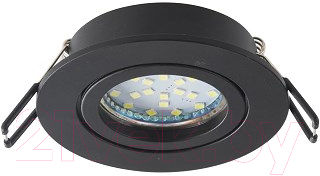 Точечный светильник ЭРА KL86 BK / Б0054351 - фото