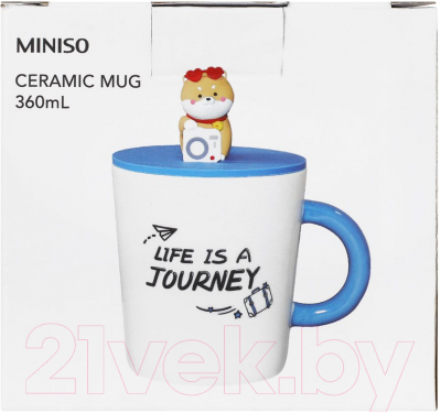 Кружка Miniso Travelling Dog Series / 5572