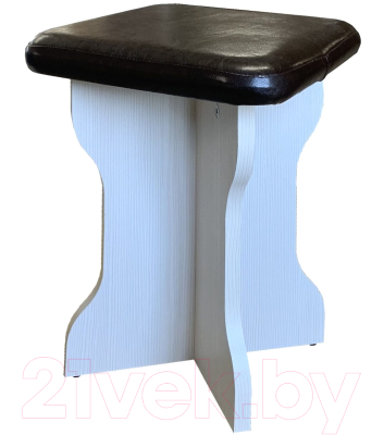 Обеденная группа Анмикс ЛДСП с кухонным уголком (бодега/кожзам коричневый)