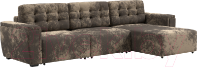 Диван угловой Мебельград Милан-4 Стандарт (тиффани коричневый) - фото