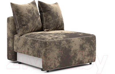 Диван угловой Мебельград Монреаль-3 Стандарт (тиффани коричневый/тиффани коричневый/мора бежевый)