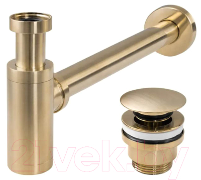 Сифон REA С донным клапаном A8586 - фото