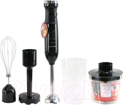 Блендер погружной Willmark WHB-1155BS (черный)