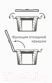 Контейнер для хранения Econova Grand Box / 433224302