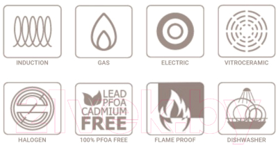 Кастрюля Resto Carina 93018