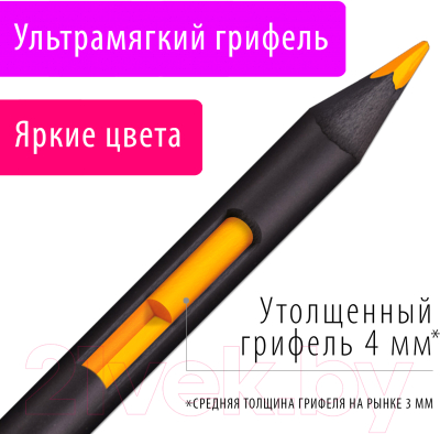 Набор цветных карандашей Brauberg Art Premiere / 181541