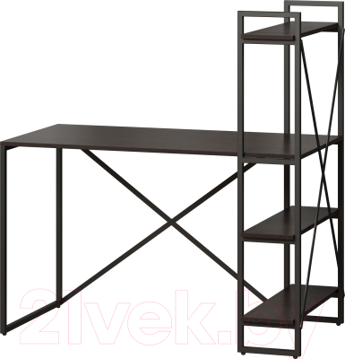 Письменный стол Loftyhome Мальборк Практик-П / 1627833 (венге) - фото