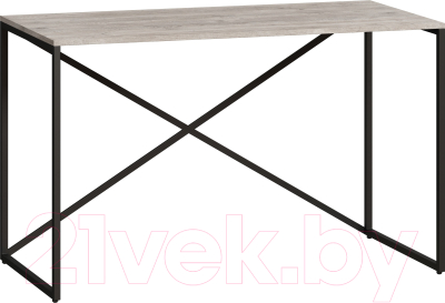 Письменный стол Loftyhome Мальборк Кросс Мини / 1627839 (смоук) - фото
