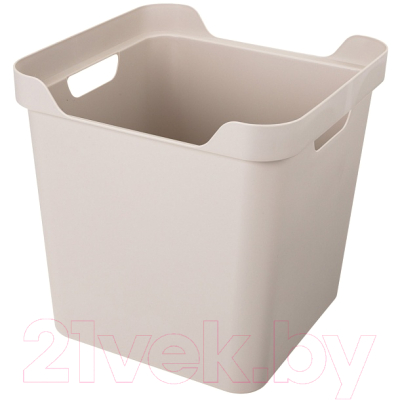 Контейнер для хранения Econova Luxe / 433242634 (cветло-бежевый)