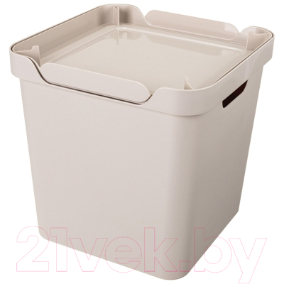 Контейнер для хранения Econova Luxe / 433242634 (cветло-бежевый)