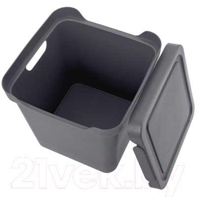 Контейнер для хранения Econova Luxe / 433242611 (серый)