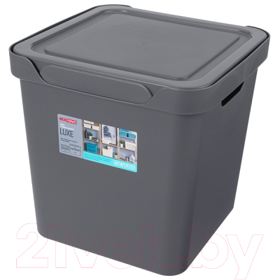 Контейнер для хранения Econova Luxe / 433242611 (серый)