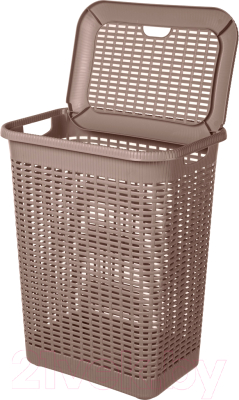 Корзина для белья Econova 431293414 (коричневый)