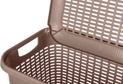 Корзина для белья Econova 431293414 (коричневый)