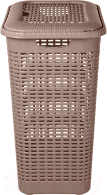 Корзина для белья Econova 431293414 (коричневый)