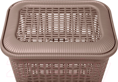 Корзина для белья Econova 431293414 (коричневый)