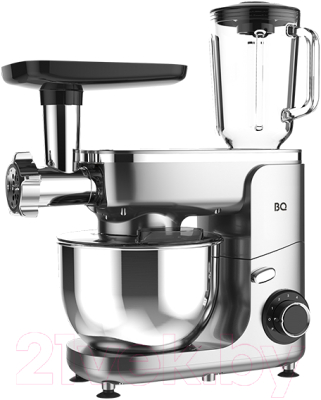 Кухонный комбайн BQ MX341 (серебристый)