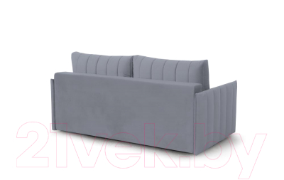 Диван Мебельград Пекин Стандарт (мора серый)