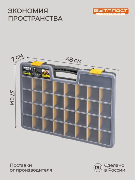 Органайзер для инструментов Бытпласт 433240511
