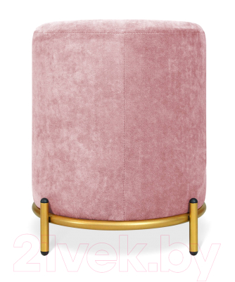 Пуф Sheffilton SHT-B7 (пыльная роза/золото)