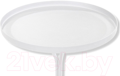 Журнальный столик Sheffilton SHT-CT11 (белый муар)