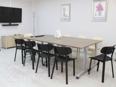 Стул Sheffilton SHT-S85 (черный/красный/красный)