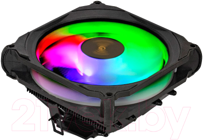 Кулер для процессора ExeGate Dark Magic EE400XL-PWM.RGB (EX286158RUS) - фото
