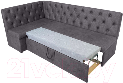 Уголок кухонный мягкий Аквилон Айриш СМ левый