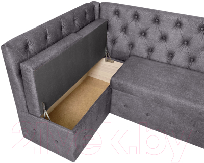 Уголок кухонный мягкий Аквилон Айриш СМ левый