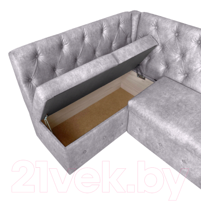 Уголок кухонный мягкий Аквилон Айриш СМ левый