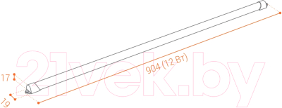 Светильник линейный Wolta WT4W12W
