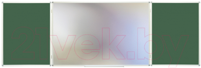 Меловая доска OfficeSpace 307564 (300x100/100x75x2)