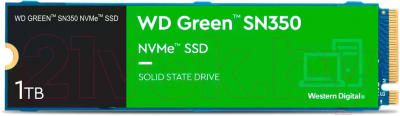 SSD диск Western Digital 1TB Green (WDS100T3G0C) - фото