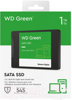 SSD диск Western Digital Green 1Tb (WDS100T3G0A)