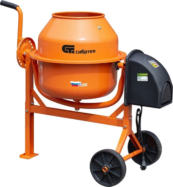 Бетономешалка СибрТех БСЛ-63 / 95469 - фото
