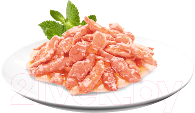 Влажный корм для кошек Sheba Ломтики в соусе. Лосось