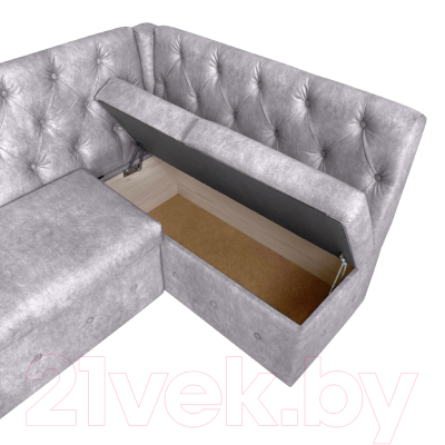 Уголок кухонный мягкий Аквилон Айриш СМ правый