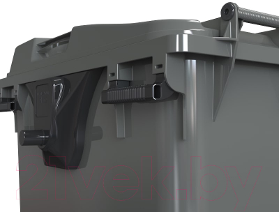 Контейнер для мусора Эдванс 1100л, с крышкой