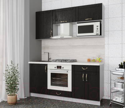 Готовая кухня Интерлиния Мила Крафт 1.7