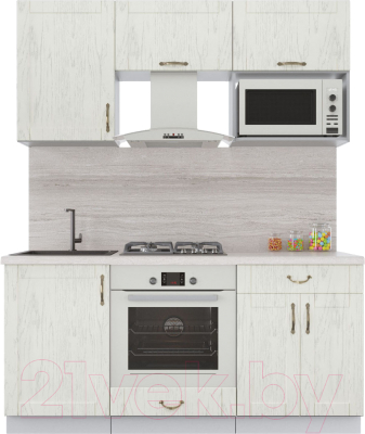 Готовая кухня Интерлиния Мила Крафт 1.7 - фото