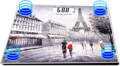 Напольные весы электронные Zigmund & Shtain ZS-137