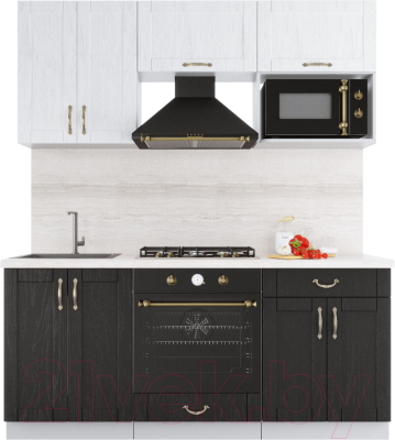 Готовая кухня Интерлиния Мила Крафт 1.8 - фото