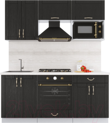 Готовая кухня Интерлиния Мила Крафт 1.8 - фото