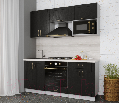 Готовая кухня Интерлиния Мила Крафт 1.8