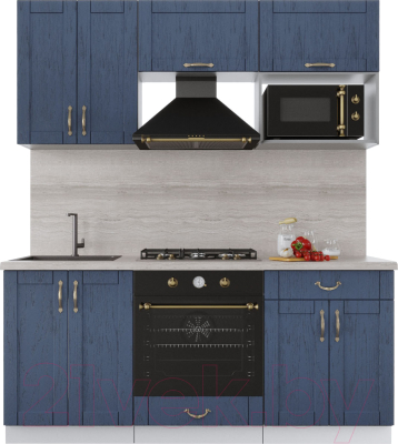 Готовая кухня Интерлиния Мила Крафт 1.8 - фото