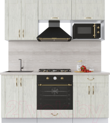 Готовая кухня Интерлиния Мила Крафт 1.8 - фото
