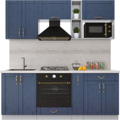 Готовая кухня Интерлиния Мила Крафт 2.0 - фото